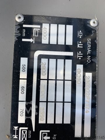 LPG-Gabelstapler Heli CPYD30 Vorführgerät Vollkabine