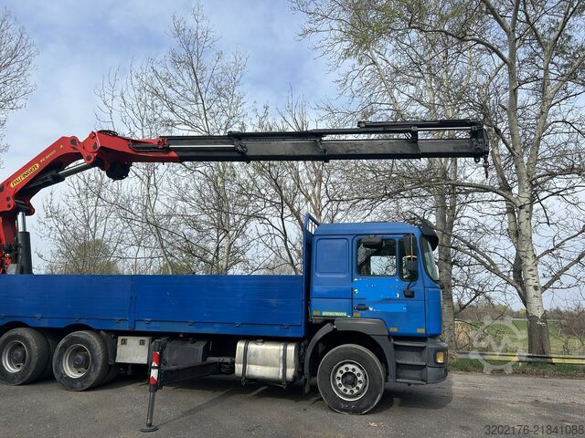 Truck mounted crane MAN 33464 Palfinger PK 66000 E crane kran
