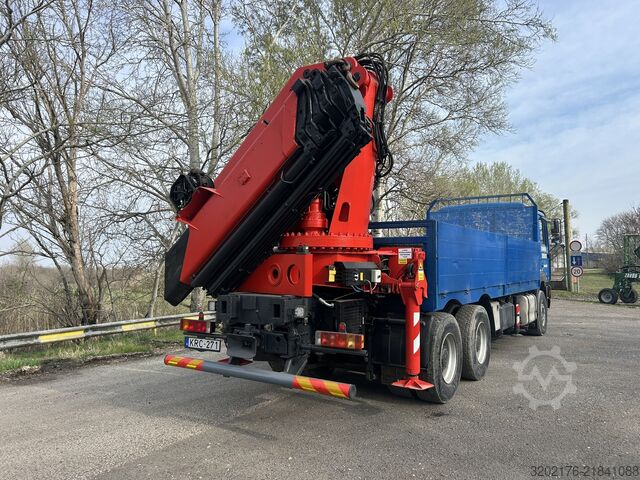 Truck mounted crane MAN 33464 Palfinger PK 66000 E crane kran