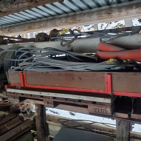 Vibrating screen, Wyssen, conveyor belts Sieb, Wyssen, Moser, Förderbänder, MWM diverse