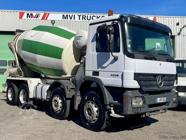 Blender Mercedes-Benz Actros 3236 8X4 Manual SCHWING Stetter, 10 m3 G...