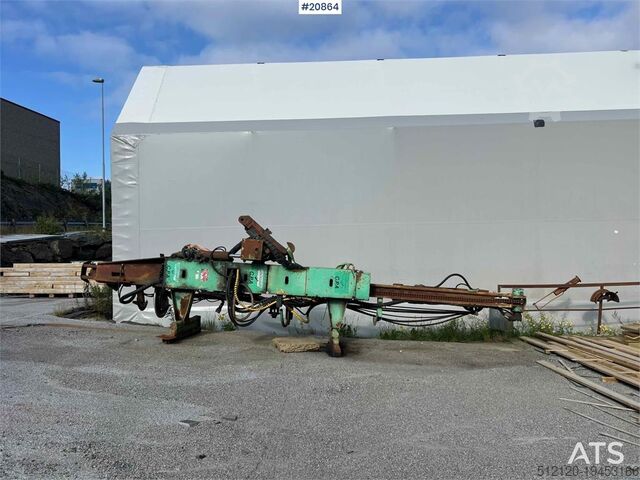 Construction equipment Montabert CPA500 derrick w/ hc 150 hammer