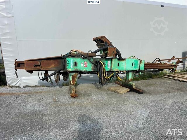 Construction equipment Montabert CPA500 derrick w/ hc 150 hammer