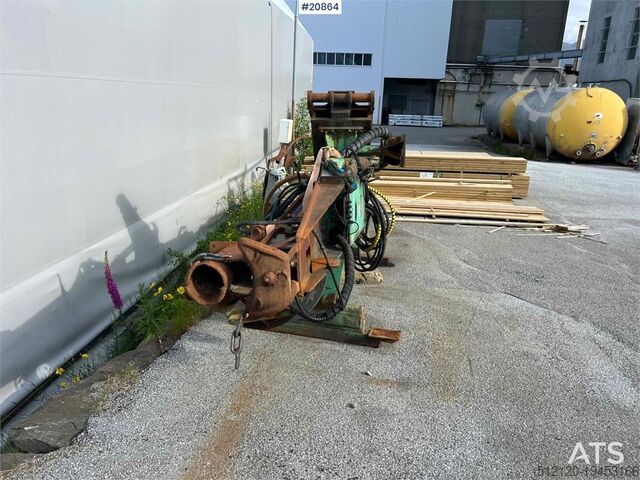 Construction equipment Montabert CPA500 derrick w/ hc 150 hammer