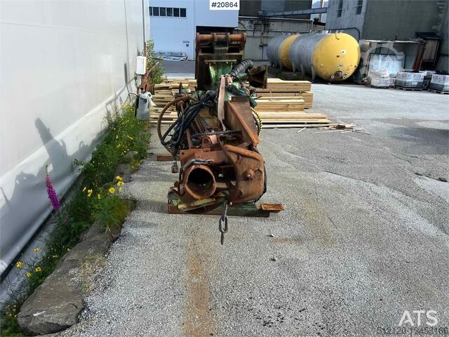 Construction equipment Montabert CPA500 derrick w/ hc 150 hammer