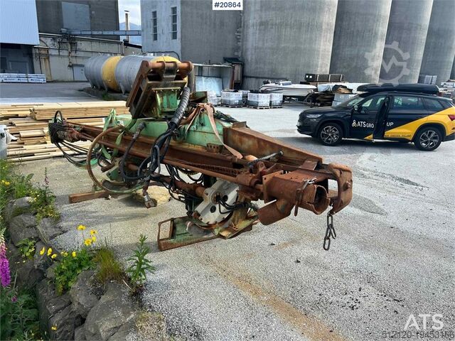 Construction equipment Montabert CPA500 derrick w/ hc 150 hammer