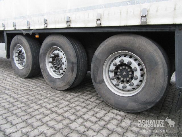 Auflieger mit Pritsche & Plane Schmitz Cargobull Curtainsider Standard Getränke
