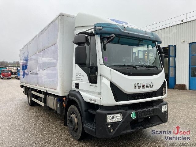Box truck IVECO Eurocargo 160-280 Klima/Kamera/LBW Top!