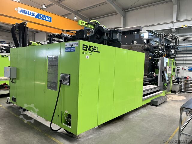 Injection molding machine ENGEL duo 8160H/860W/1700 combi