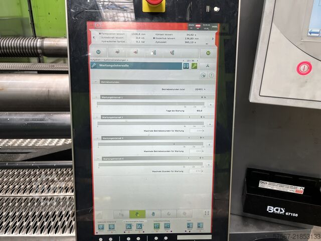 Injection molding machine ENGEL duo 8160H/860W/1700 combi