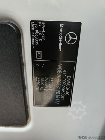 Panel van MERCEDES-BENZ Sprinter 316 CDI MIXTO|6SITZE|3,5tAHK|AC|STD HZG