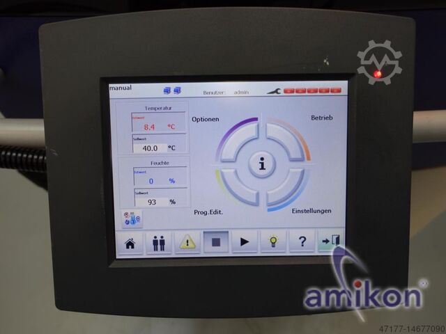 Climate test chamber with humidity 335 liters Weiss WK3-340/40 -42°C bis +180°C