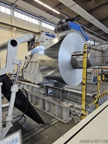 Slitting and cut-to-length line TILGERT/GABELLA/SCHNUTZ 1.600 x 0,4 - 3 mm/25 t