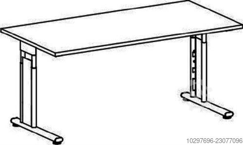 Desk Cyros H680-820 x W1200 x D800 mm - 1 unit  