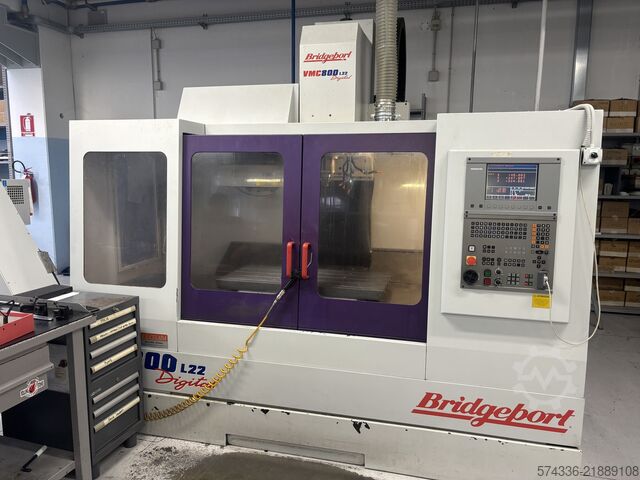 Vertical machining center BRIDGERPORT 800 L22