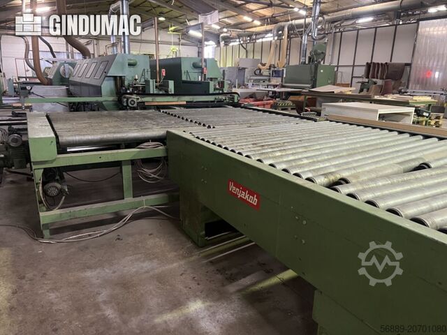 Doppelseitige Kantenanleimmaschine HOMAG KF62/6/A/25