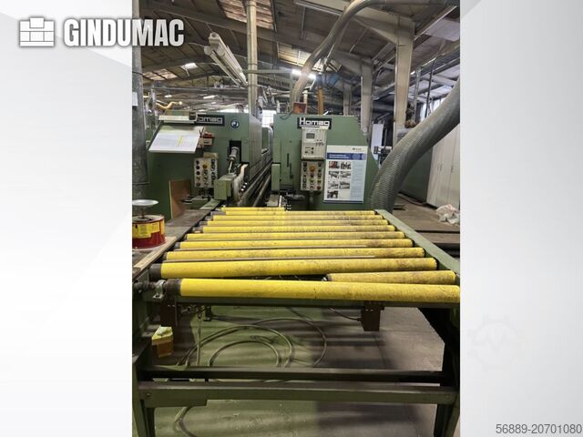 Doppelseitige Kantenanleimmaschine HOMAG KF62/6/A/25