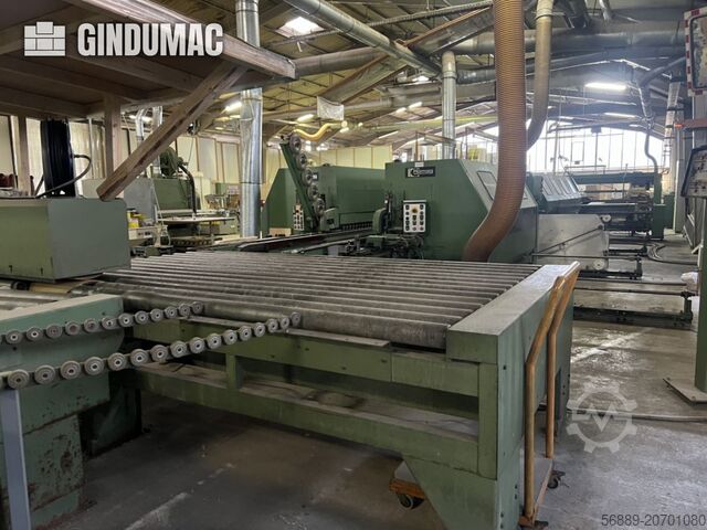 Doppelseitige Kantenanleimmaschine HOMAG KF62/6/A/25