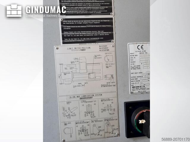 Horizontal-Drehmaschine DMG Mori Seiki NLX2500Y 700