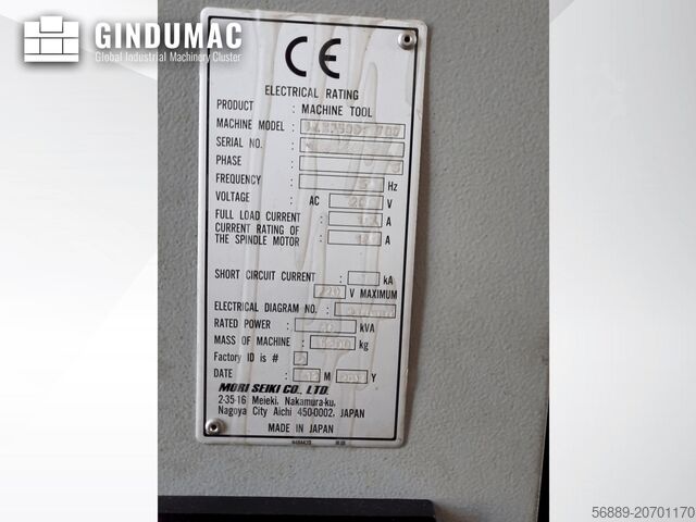 Horizontal-Drehmaschine DMG Mori Seiki NLX2500Y 700