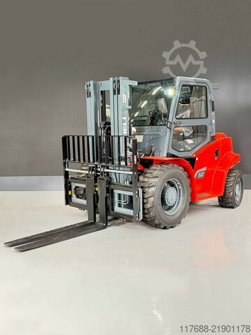 Diesel rough terrain forklift Heli CPCD50 - 2-Rad und 4 Rad Antrieb - KUBOTA Motor