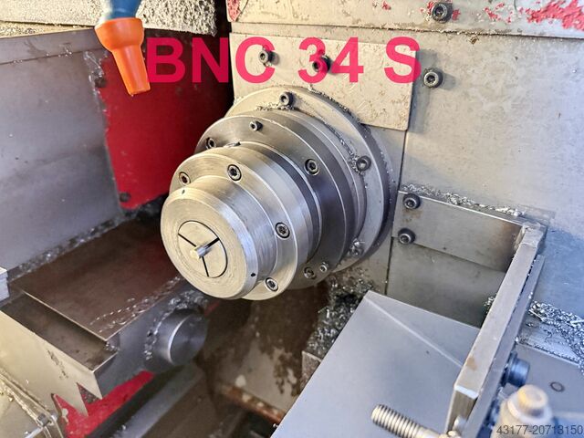 CNC lathe automatic turning machine with bar feeder Miyano Citizen ( kein Traub Okuma DMG ) BNC 34-S Gegenspindel + JNC 45-T 2. Rev