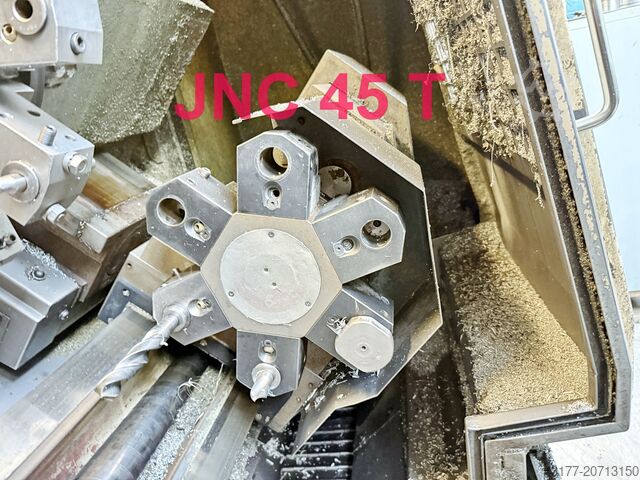 CNC lathe automatic turning machine with bar feeder Miyano Citizen ( kein Traub Okuma DMG ) BNC 34-S Gegenspindel + JNC 45-T 2. Rev