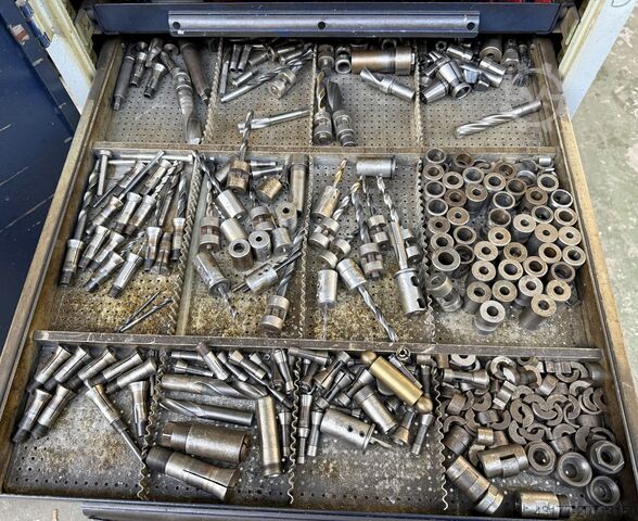 CNC lathe automatic turning machine with bar feeder Miyano Citizen ( kein Traub Okuma DMG ) BNC 34-S Gegenspindel + JNC 45-T 2. Rev