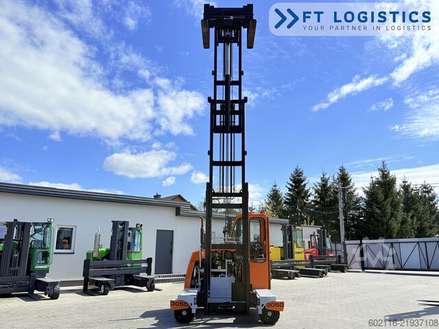 4-way forklift Hubtex DQ40D DIESEL TRIPLEX 6500 FREE-LIFT TOP1
