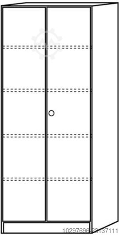 Cabinet H2004xW800xD420mm - 1 pc  
