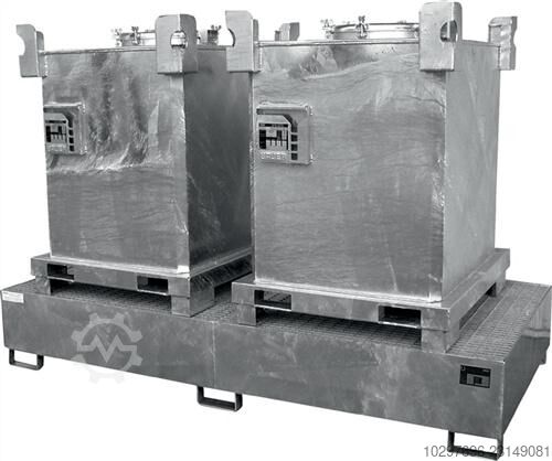 Drip tray 1000 l L2650xW1300xH435 mm - 1 pc  