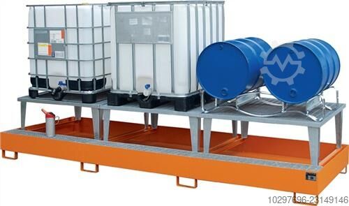 Drip tray 1000 l L3850 x W1460 x H780 mm - 1 piece  