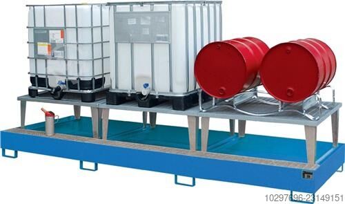 Drip tray 1000 l L3850 x W1460 x H780 mm - 1 piece  