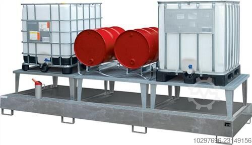 Drip tray 1000 l L3850 x W1460 x H780 mm - 1 piece  