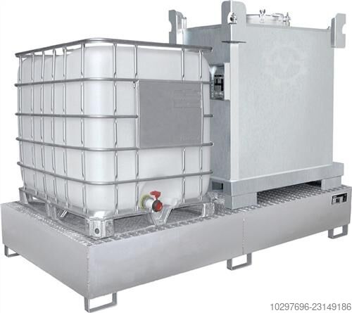 Drip tray 1000 l L2650xW1300xH435 mm - 1 pc  