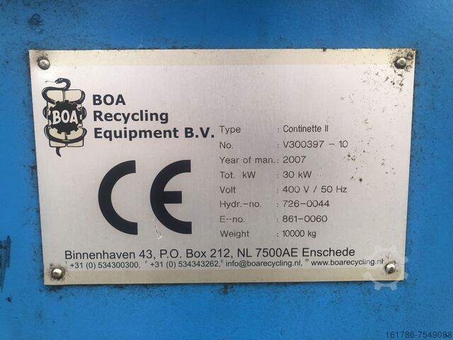 Presse 43t 4 Bindedrähte BOA Continette II 4H.43.22