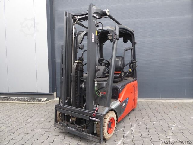 Electric 3-wheel forklift Linde E16C-02