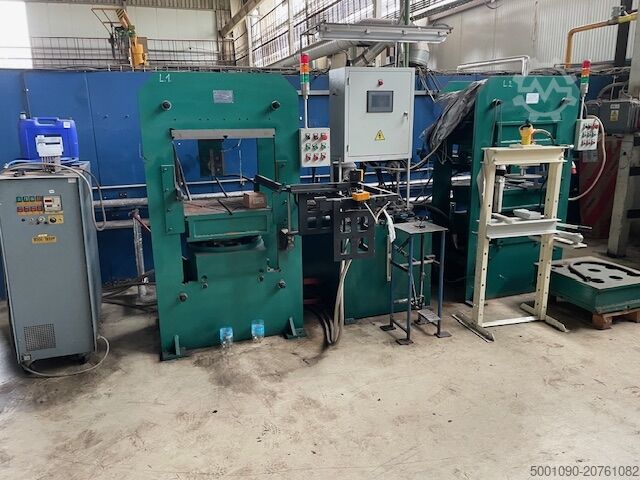 Vulkanisationspressen Quigdao RP-600x600/160t