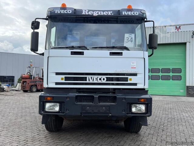 3-Seiten-Kipper Iveco Eurotrakker 340E37 8x4, Manual injection, STEE...