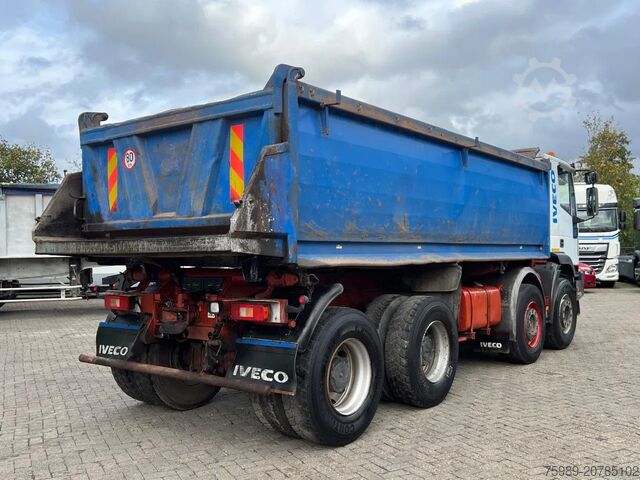 3-Seiten-Kipper Iveco Eurotrakker 340E37 8x4, Manual injection, STEE...