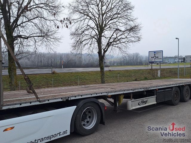 Auflieger mit offener Pritsche Fliegl SDS 350 Plateau !!