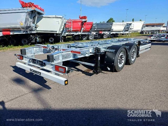 Swap chassis trailer Schmitz Cargobull Zentralachsanhänger Wechselfahrgestell Standard