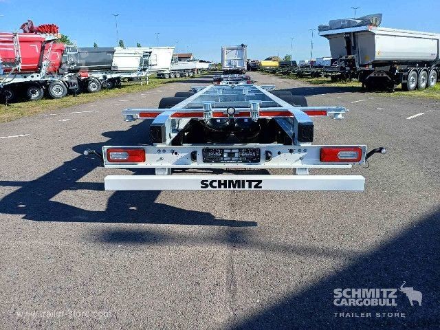 Swap chassis trailer Schmitz Cargobull Zentralachsanhänger Wechselfahrgestell Standard
