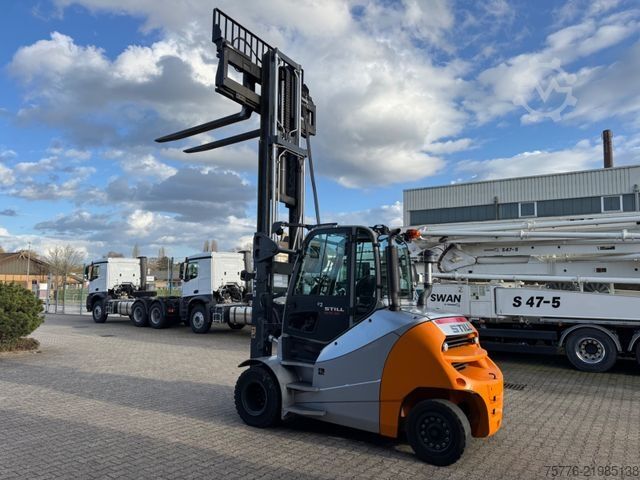 Front loader forklift STILL RX 70-80  Diesel  4,75m H  Orig. 1.091h  8ton