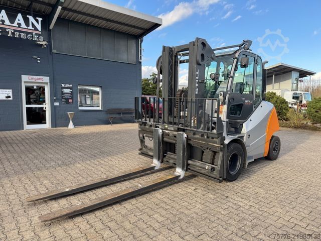 Front loader forklift STILL RX 70-80  Diesel  4,75m H  Orig. 1.091h  8ton