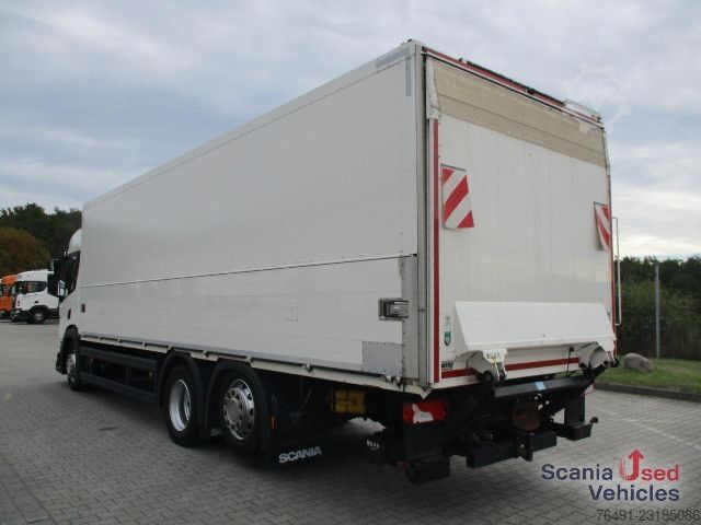LKW mit Getränkeaufbau Scania P 320 B6x2*4LB EWERS Getränkekoffer