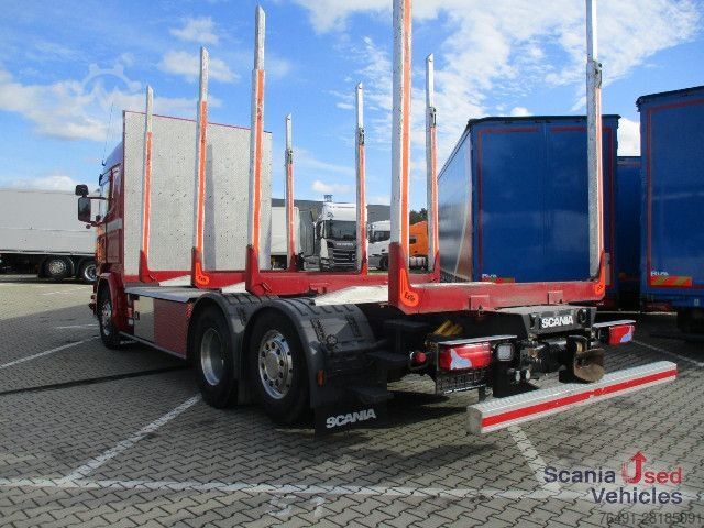 Holztransporter LKW Scania R 450 LB6x2*4HNB Kompl Zug