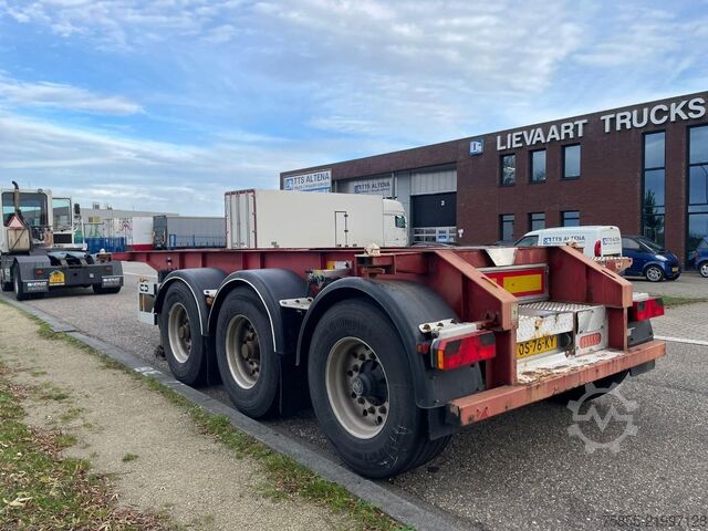 Container transport Van Hool 3B0070 20 FT Chassis / BPW Axles /  Discbrakes