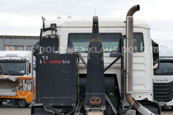 Roll-off tipper truck MAN TGS 35.480 Abrollkipper Hiab Retarder Euro 5