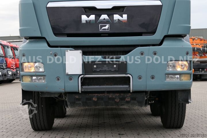 Roll-off tipper truck MAN TGS 35.480 Abrollkipper Hiab Retarder Euro 5